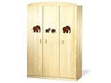Kleiderschrank Elefant Jumbo 3-türig von Pinolino