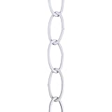National Hardware V2662 36-Inch Extension Chain, White