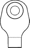 9" Mid-Size 1Pc Drn Pch W/Mcdrm,Mcskn, Clr, 1 1/2"