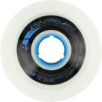 Venom Cannibals White / Blue Longboard Wheels - 72mm 83a (Set of 4)