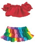 Official Webkinz Clothes Kaleidoscope Skirt Set