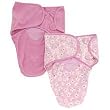 Summer Infant 2 Pack Microfleece Swaddleme, Pink
