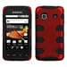 Fishbone Skin Cover for Samsung Galaxy Prevail M820, Red