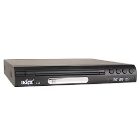 V2GO DP-828 Ultra-Slim DVD Player, Black