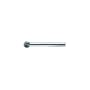 Grizzly H2759 1/8" Carbide Rotary Burrs - Shape D: Ball