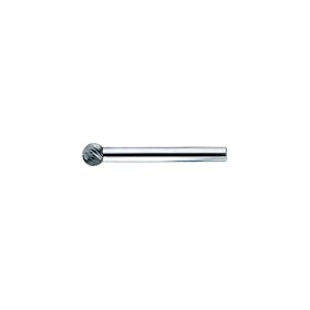 Grizzly H2759 1/8" Carbide Rotary Burrs - Shape D: Ball