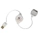 Emerge Tech Retractable USB Cable for iPod (White)