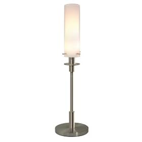 Candle Table Lamp Finish: Polished Chrome by Sonneman
