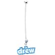 Custom Blue Personalize Pregnant Belly Ring