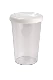 Orva - 15139-56 - 8 Pots pour Yaourtière + Couvercles - Plastique