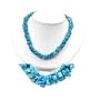 50.00 Cts Turquoise Necklace in Silver