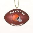 Cleveland Browns 1.75" Resin Football Christmas Ornament - NFL Football