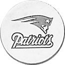 Sterling Silver Nfl New England Patriots Logo Tie Tac