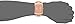 GUESS Men's U0102G2 Rose Gold-Tone Rectangular Diamond Accent Watch