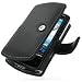 PDair Leather Case for Acer Liquid A1 (S100) - Book Type (Black)