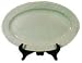 Celadon oval platter serving tray -12