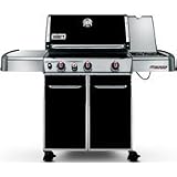 Genesis EP-330 Black 60" Freestanding Natural Gas Grill with 637 sq. in. Cooking Area 3 Stainless Steel Burners Stainless Steel Cooking Grates/Flavorizer Bars Sear Station and Side Bur