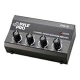 Pyle-Pro PHA40 4-Channel Stereo Headphone Amplifier