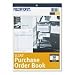 Rediform  Carbonless Purchase Order Book with Stop Card