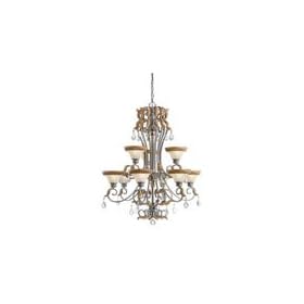 Kichler Elan 9 Light Chandelier Feldspar