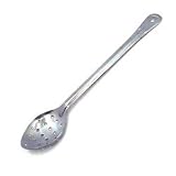 15 Perforated Stainless Steel Spoon (13-0473)