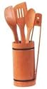 Joyce Chen Burnished Bamboo 5-Piece Utensil Set