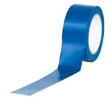 BOXT9336B - 3 x 36 yds. Blue Solid Vinyl Safety Tape