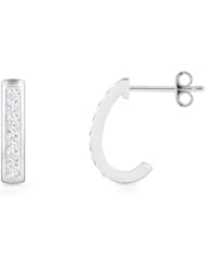 0.46 ct Princess Diamond Earrings