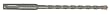 HITACHI SDS4+ 1/4" x 4" x 6-1/4" Drill Bit 2-Cutter Model 725021