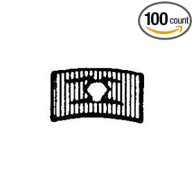3/32 Flat Push-On Speed Nut (100 count)