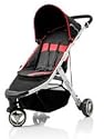 Britax Beep Three-Wheeled Lightweight Stroller (Black/Red)