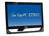 Asus All-in-One ET2011AUKB 50,8 cm (20 Zoll) Desktop-PC (AMD Fusion E350, 1,8GHz, 2GB RAM, 500GB HDD, ATI Radeon HD 6310, Win 7 HP, TFT-Aktivmatrix) schwarz