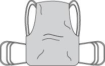 Commode Sling With Positioning Strap No/Medium