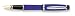 Office Products : Conklin All American Blueberry Blue Medium Point Fountain Pen - AM03-2