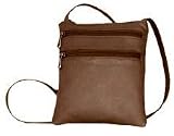 David King Leather Zippered Cross Body