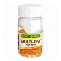 Multi-Day Plus Iron (One A Day Plus Iron) Dietary Supplement Tablets - 100 Ea
