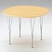 Fritz Hansen（フリッツハンセン） スーパー円テーブル（ビーチ）/イトーキ