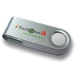 iRadioPOP Plus Worldwide USB Internet Radio and TV Dongle (Over 20,000 Radio Stations, Classified in 69 Genres and 240 Countries + 5000 TV Stations Worldwide, Sorted in 17 types of programs, 180 countries and 57 languages)