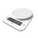 Salter Large Digit White Electronic Platform Kitchen Scale