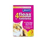Johnsons 4Fleas Cat & Kitten Tablets 3 Pack