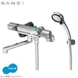 三栄水栓　SANEI　サーモシャワー混合栓(レイニーメタリック付)　寒冷地　SK18121CTCK-13 1003234 【1点】