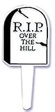 R.I.P. Over the Hill Tombstone Cupcake Picks - 12ct