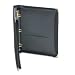 Samsill 15250 Classic Collection Zippered Ring Binder, 8-1/2 X 11, 1-1/2 Capacity, Black