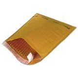 100 pcs, #1, 7.25"x12" Kraft Bubble Mailers 1, Padded Mailers, Bubble Wrap Mailer, AZS-BM-1
