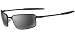 Oakley 12-877 Polarized Square Wire Matte Black Sunglasses