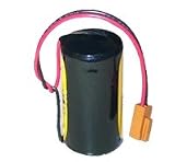 Lithium Battery 5000 mAh for CUTLER HAMMER xx Control,CUTLER HAMMER A20B-0130-K106,CUTLER HAMMER A98L-0031-0007,GE FANUC CNC 16i, 18i Control,GE FANUC A20B-0130-K106,GE FANUC A98L-0031-0007