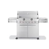 Weber 1750001 Summit S-620 Stainless Steel Propane Gas Grill