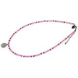 Kapoo Distressed Wood Bead Necklace