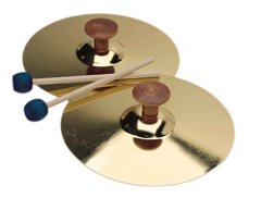 Childrens Toyshop  Musical Instruments : Sonor Brass Cymbals, 5 in