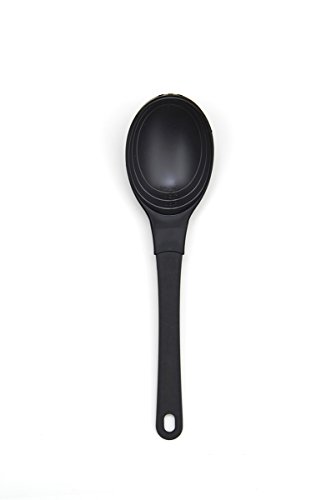 Epicurean Gourmet Series Utensils, Ladle, Slate/Black Nylon